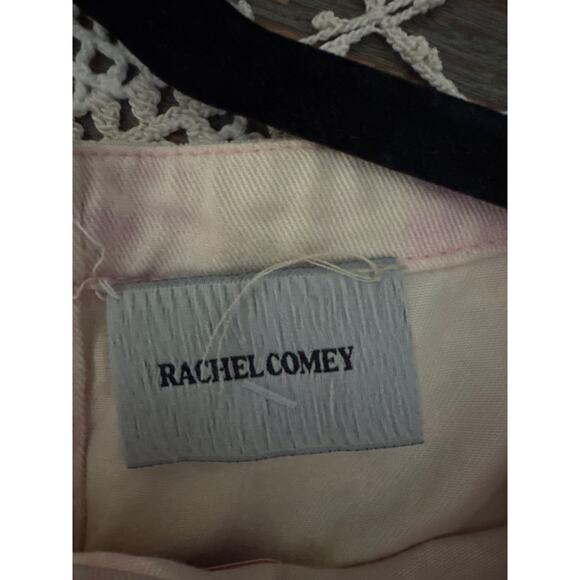 Women's Rachel Comey Yana Boxy Cotton Canvas Crop Top in Pink Ombre size 4 Boho - Picture 3 of 4